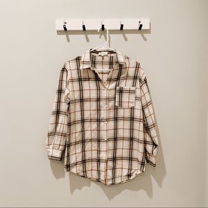 Böhme Sequoia Plaid Top